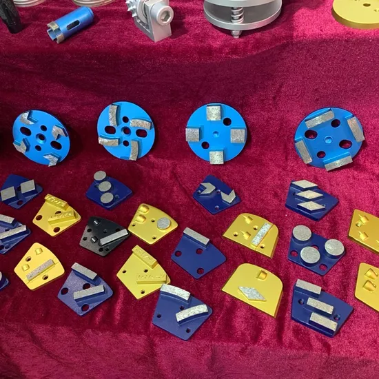 Joy Tech Diamond Cutting Tool Concrete Floor Grinding Wheel Abrasive Tooling 3 Inch Metal Bond Diamond Grinding Disc with 4 Segments (JOY