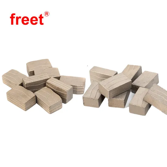 Freet T6.5mm Multi Diamond Segments 24*8.4/7.6*15mm for Cutting Sandstone Granite Block